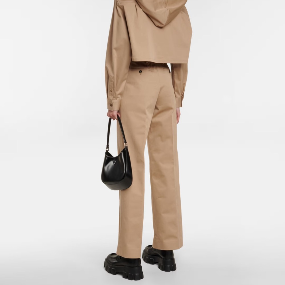 Prada khaki cotton pants